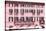 Dolce Vita Rome Collection - Building Facade Pink-Philippe Hugonnard-Stretched Canvas