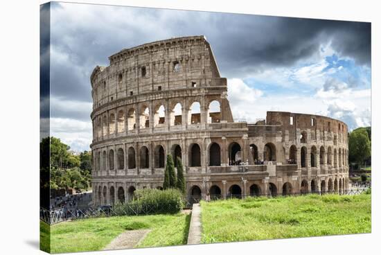 Dolce Vita Rome Collection - Colosseum of Rome-Philippe Hugonnard-Stretched Canvas