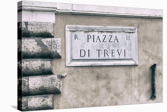 Dolce Vita Rome Collection - Piazza di Trevi-Philippe Hugonnard-Stretched Canvas