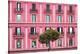 Dolce Vita Rome Collection - Pink Building Facade-Philippe Hugonnard-Premier Image Canvas