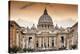 Dolce Vita Rome Collection - Vatican City at Sunset-Philippe Hugonnard-Stretched Canvas