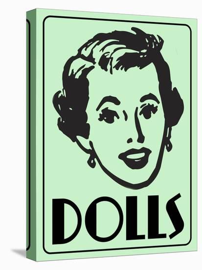 Dolls Green-Retroplanet-Premier Image Canvas