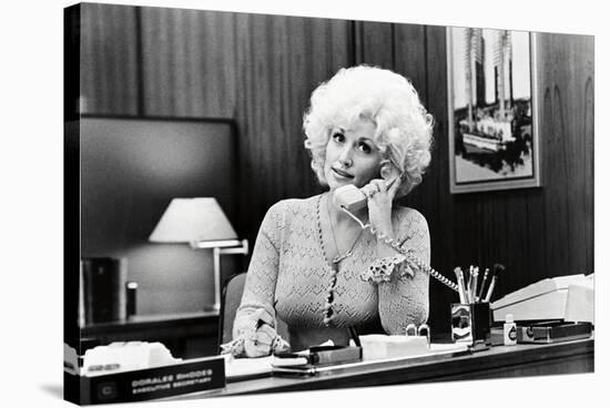 DOLLY PARTON. "NINE TO FIVE" [1980], directed by COLIN HIGGINS.-null-Stretched Canvas