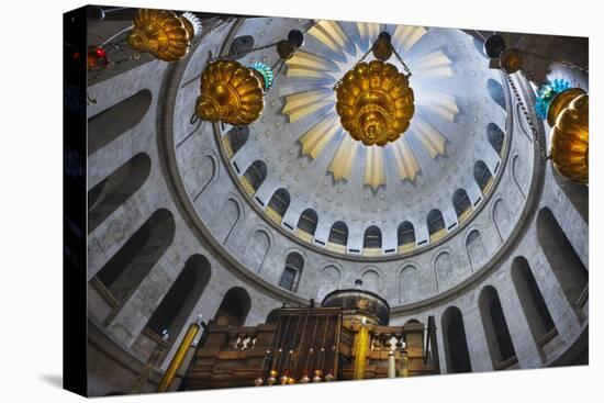 Dome Interior in the Church of the Holy Sepulchre-Jon Hicks-Premier Image Canvas