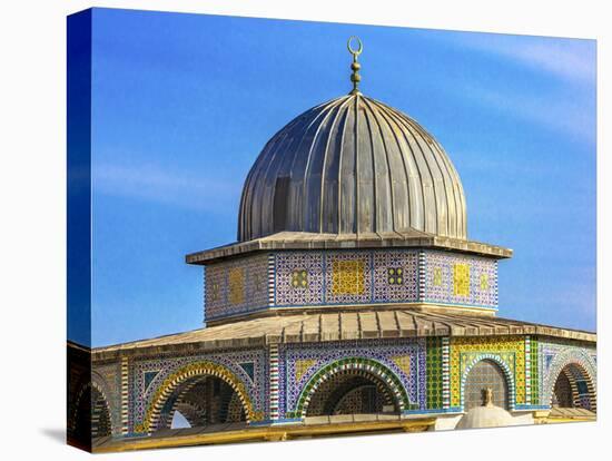 Dome of the Rock Arch, Temple Mount, Jerusalem, Israel-William Perry-Premier Image Canvas