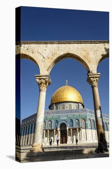 Dome of the Rock Mosque, Temple Mount, UNESCO World Heritage Site, Jerusalem, Israel, Middle East-Yadid Levy-Premier Image Canvas