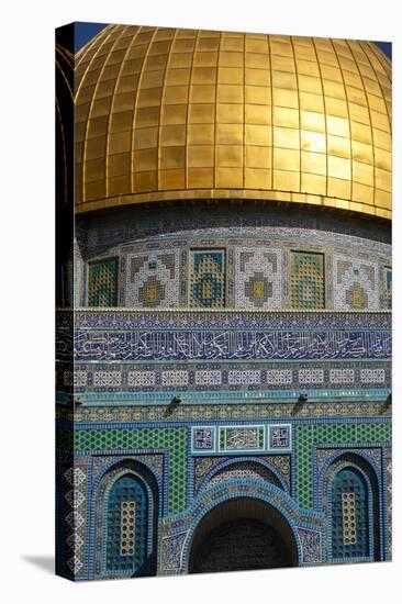 Dome of the Rock Mosque, Temple Mount, UNESCO World Heritage Site, Jerusalem, Israel, Middle East-Yadid Levy-Premier Image Canvas