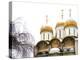 Domes of the Assumption Cathedral in Kremlin, Moscow, Russia-Nadia Isakova-Premier Image Canvas