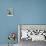 Domestic Cat, Two 8-Week Blue Tabby Kittens-Jane Burton-Premier Image Canvas displayed on a wall