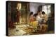 Domestic Interior Scene-Frederick Arthur Bridgman-Premier Image Canvas