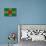 Dominica Flag Design with Wood Patterning - Flags of the World Series-Philippe Hugonnard-Stretched Canvas displayed on a wall