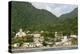 Dominica, Roseau, View of Villages South of Roseau on the Green Hills-Anthony Asael-Premier Image Canvas