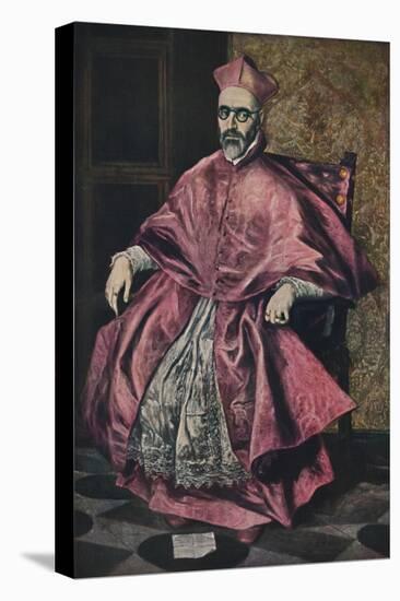 'Don Fernando Nino De Guevara', (Portrait of Cardinal Nino de Guevara), 1598, (1938)-El Greco-Premier Image Canvas