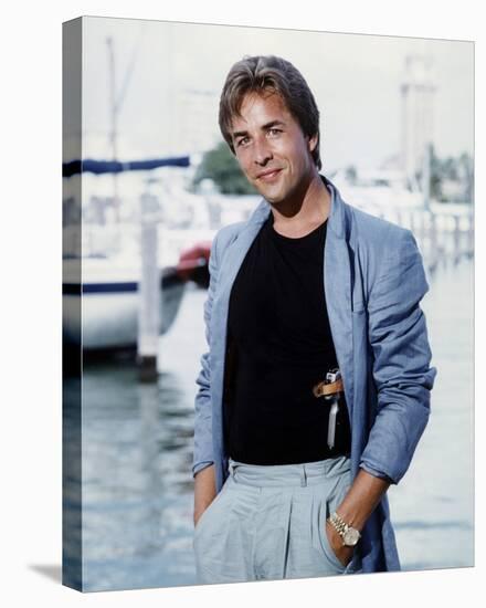 Don Johnson - Miami Vice-null-Stretched Canvas