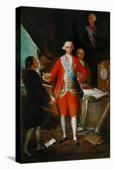Don Jose Monino, Count Floridablanca (1728-1808), Painted Around 1783-Suzanne Valadon-Premier Image Canvas