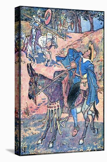 Don Quixote of the Mancha by Walter Crane-Walter Crane-Premier Image Canvas