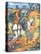 Don Quixote of the Mancha by Walter Crane-Walter Crane-Premier Image Canvas