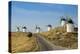 Don Quixote Windmills, Consuegra, Castile-La Mancha, Spain, Europe-Charles Bowman-Premier Image Canvas