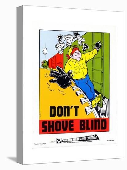 Don't Shove Blind-null-Premier Image Canvas