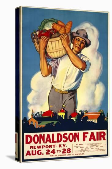 Donaldson State Fair Poster-null-Premier Image Canvas