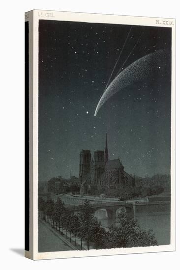 Donati's Comet Observed Over Paris-null-Premier Image Canvas