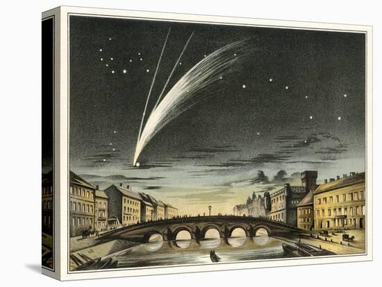 Donati's Comet of 1858, Artwork-Detlev Van Ravenswaay-Premier Image Canvas