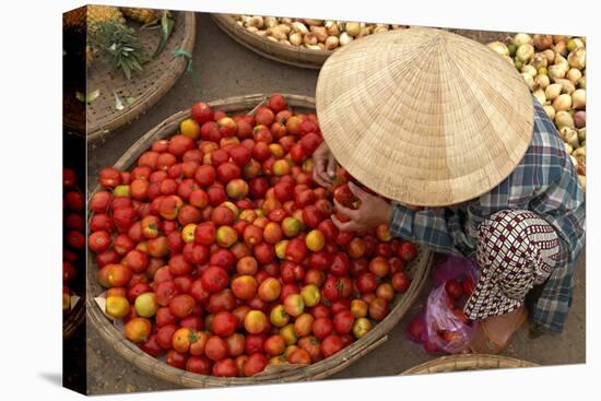 Dong Ba Market, Hue, Vietnam, Indochina, Southeast Asia, Asia-Bruno Morandi-Premier Image Canvas