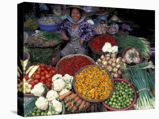 Dong Ba Market, Hue, Vietnam-Keren Su-Premier Image Canvas