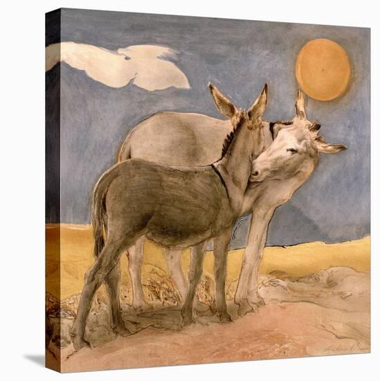 Donkeys, 1989-Antonio Ciccone-Premier Image Canvas