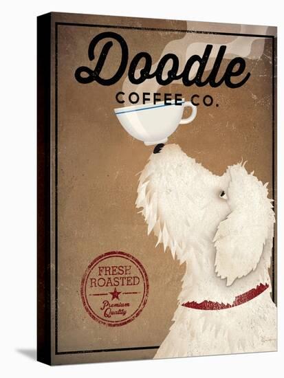 Doodle Coffee-Ryan Fowler-Stretched Canvas