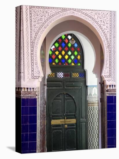 Door in the Souks in the Medina, Marrakesh, Morroco, North Africa, Africa-De Mann Jean-Pierre-Premier Image Canvas