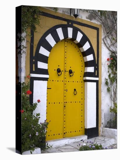 Door, Sidi Bou Said, Near Tunis, Tunisia, North Africa, Africa-Ethel Davies-Premier Image Canvas