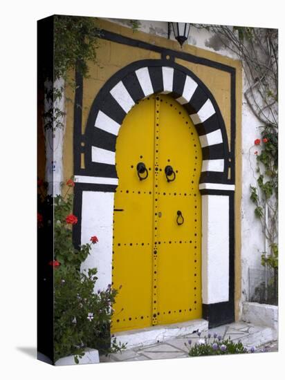 Door, Sidi Bou Said, Near Tunis, Tunisia, North Africa, Africa-Ethel Davies-Premier Image Canvas