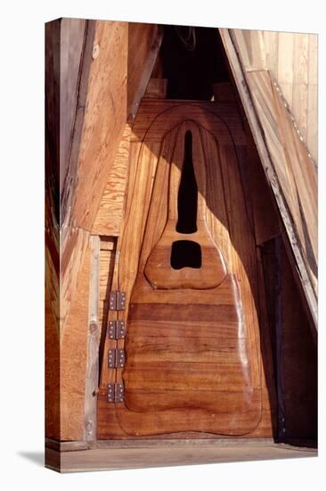 Door to a Floating Home Built from a Redwood Water Tank, Sausalito, CA, 1971-Michael Rougier-Premier Image Canvas