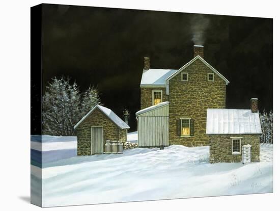 Door Yard Snow-Jerry Cable-Premier Image Canvas