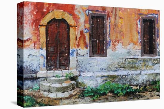 Doorway, Corfu, 2006-Trevor Neal-Premier Image Canvas