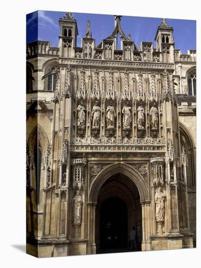 Doorway, Gloucester Cathedral, Gloucester, Gloucestershire, England, United Kingdom-G Richardson-Premier Image Canvas