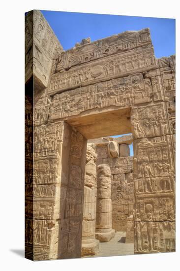 Doorway in the Temple of Khonsu, Karnak Temple, Luxor, Thebes, Egypt, North Africa, Africa-Richard Maschmeyer-Premier Image Canvas