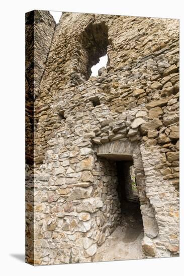 Doorway Leading into the Old Abandoned Castle in Slovakia-alexabelov-Premier Image Canvas