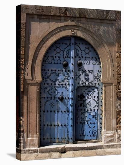 Doorway, Sidi Bou Said, Tunisia, North Africa, Africa-J Lightfoot-Premier Image Canvas