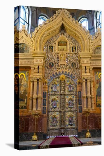 Doorway within The Church on the Spilled Blood, UNESCO World Heritage Site, St. Petersburg, Russia,-Miles Ertman-Premier Image Canvas