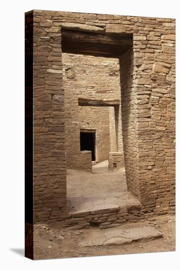 Doorways Inside Pueblo Bonito, an Anasazi/Ancestral Puebloan Site in Chaco Canyon, New Mexico-null-Premier Image Canvas