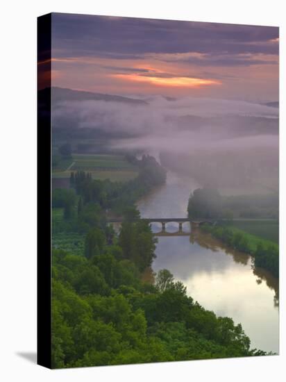 Dordogne River, Dordogne, Aquitaine, France-Doug Pearson-Premier Image Canvas