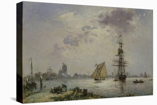 Dordrecht, 1873 (Oil on Canvas)-Johan-Barthold Jongkind-Premier Image Canvas
