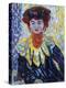 Doris with Ruff Collar, C. 1906-Ernst Ludwig Kirchner-Premier Image Canvas