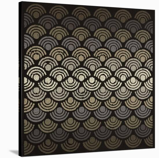 Dot Waves-Susan Clickner-Stretched Canvas