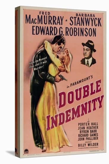 Double Indemnity, 1944, Directed by Billy Wilder-null-Premier Image Canvas