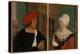 Double Portrait of the Basel Mayor Jacob Meyer Zum Hasen and His Wife Dorothea Kannengiesser, 1516-Hans Holbein the Younger-Premier Image Canvas