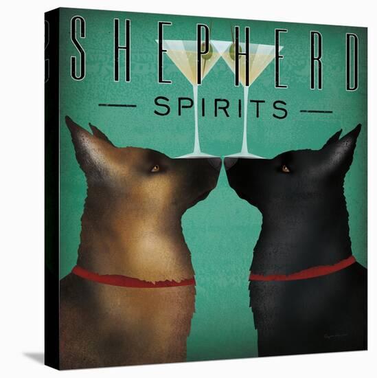 Double Shepherd Martini-Ryan Fowler-Stretched Canvas
