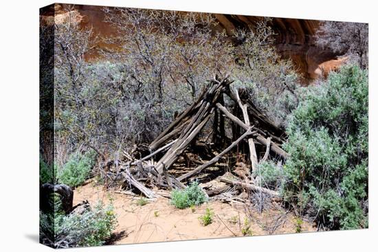 Double Stack Anasazi Ruin in Butler Wash, Cedar Mesa, Utah-Richard Wright-Premier Image Canvas
